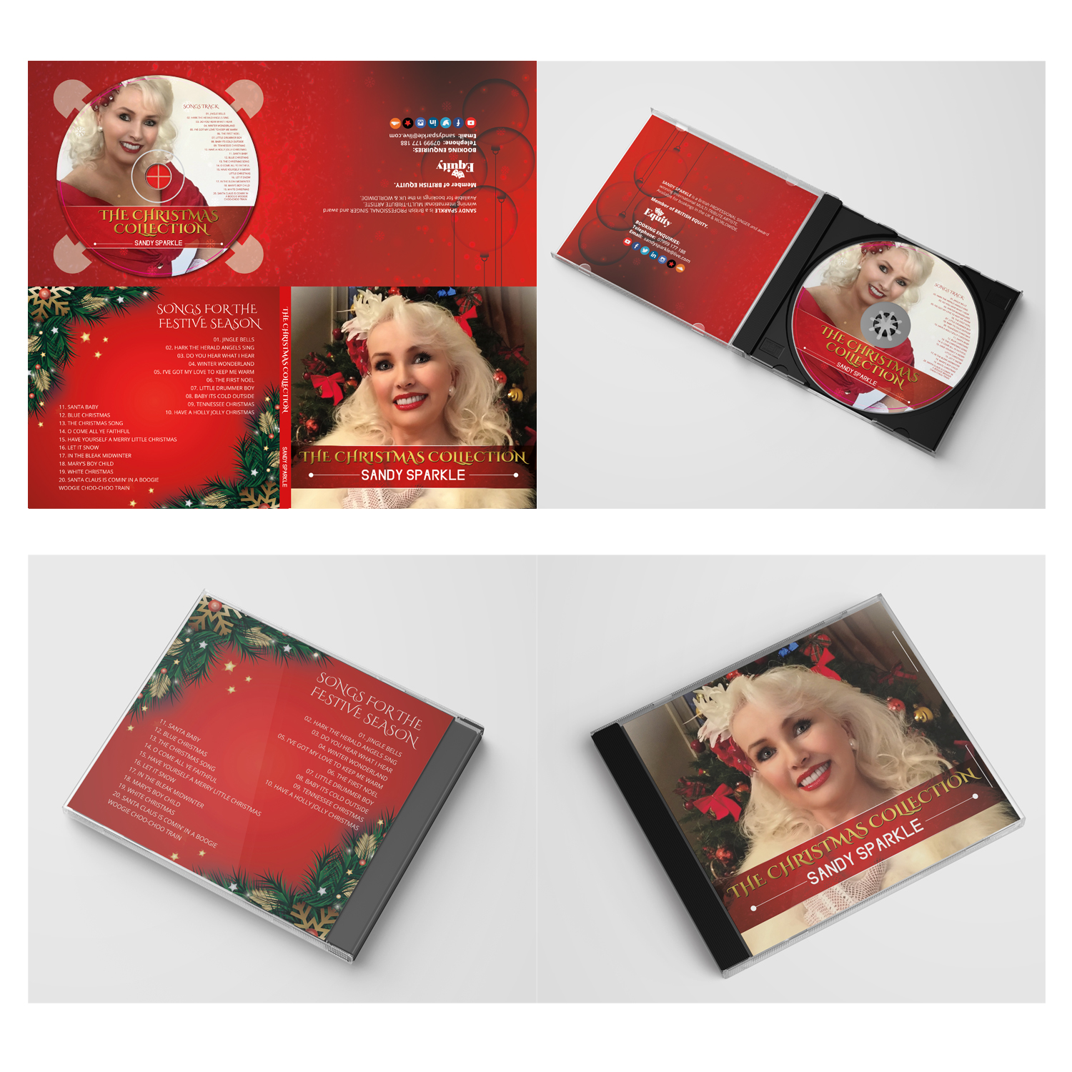 CD-Cover-Design von RGraphic für Sandy Sparkle | Design #17598872