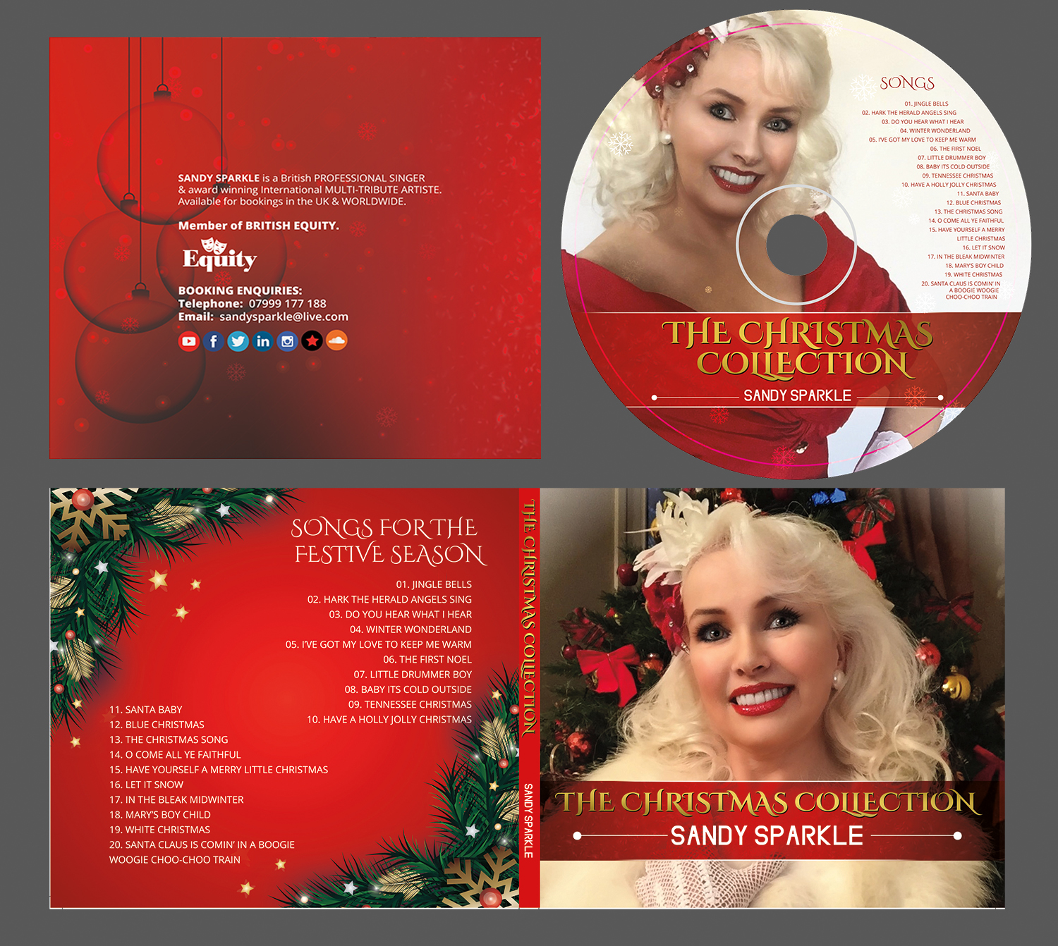 Design de Pochette de CD par RGraphic pour Sandy Sparkle | Design #17614132