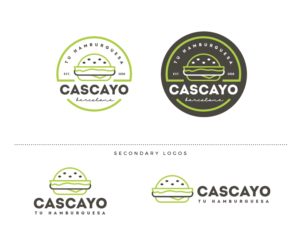  I still do not know if I want a text in the logo because I can not visualize it. But I would like to see examples with the text: YOUR HAMBURGER | Diseño de Logo por wonderland
