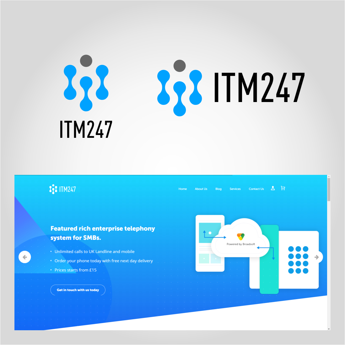 Logo Design by said.tempo for IT Managed 247 | Design #17338693