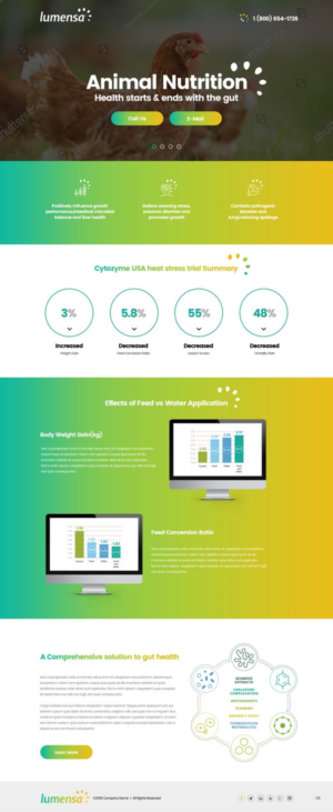 Web-Design von pb für Cytozyme | Design: #17366958