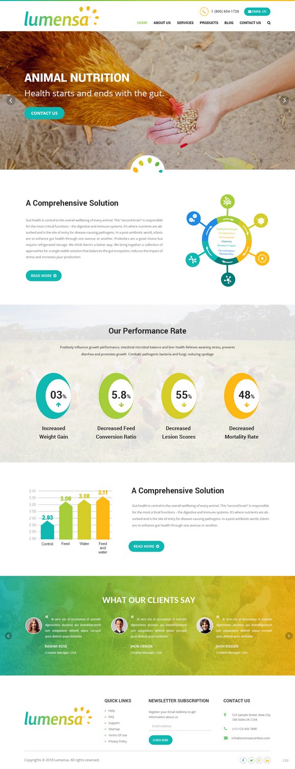 Web Design by pb for Cytozyme | Design #17366962
