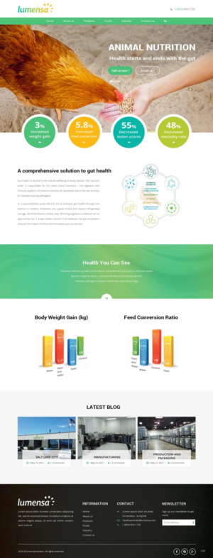 Web-Design von pb für Cytozyme | Design: #17366980