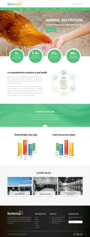 Web-Design von pb für Cytozyme | Design: #17366984