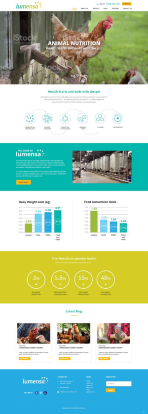 Web-Design von pb für Cytozyme | Design: #17367001