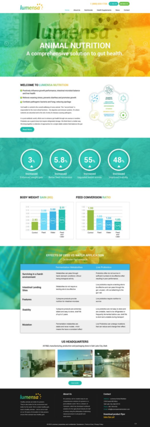 Web-Design von pb für Cytozyme | Design: #17403524