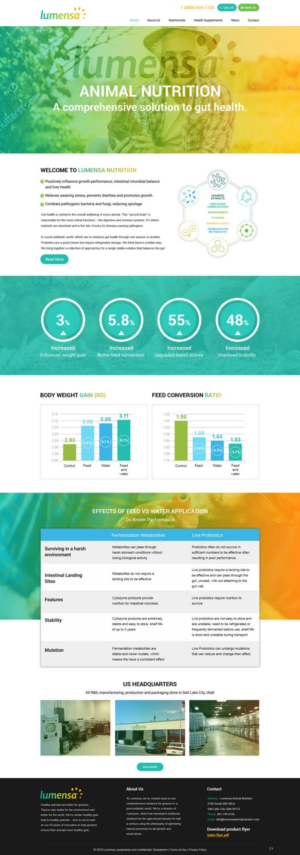 Web-Design von pb für Cytozyme | Design: #17403525