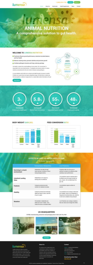 Web-Design von pb für Cytozyme | Design: #17403526