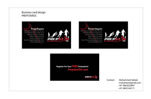 Business Card Design by saheer