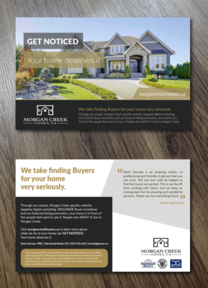 Diseño de Postal por Alexandar para Macdonald Realty | Diseño: #17565206