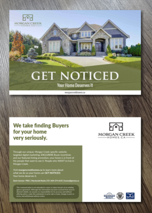 Diseño de Postal por Alexandar para Macdonald Realty | Diseño: #17574565