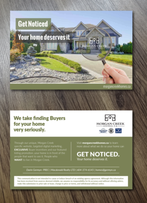 Postcard Design by Alexandar for Macdonald Realty | Design: #17579805