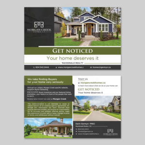 Diseño de Postal por creative.bugs para Macdonald Realty | Diseño: #17589803