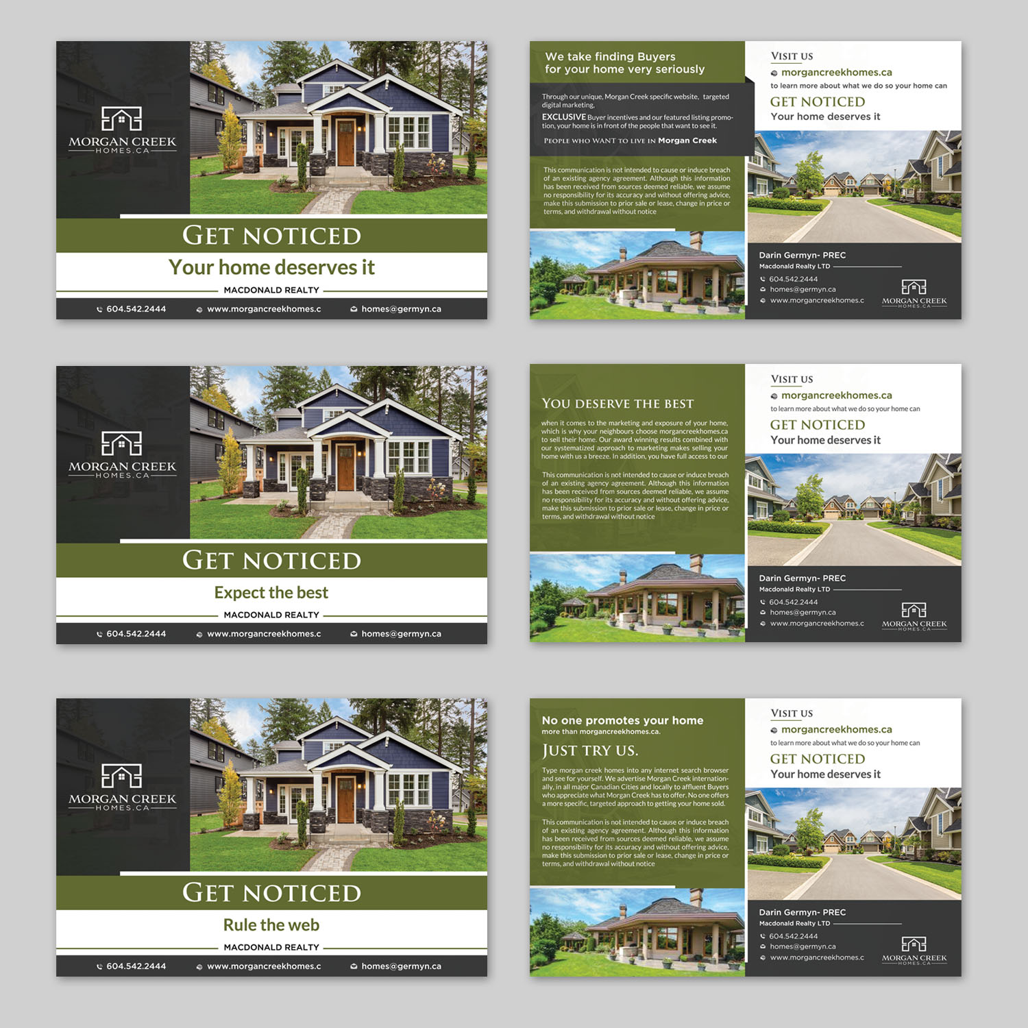 Diseño de Postal por creative.bugs para Macdonald Realty | Diseño #17634494