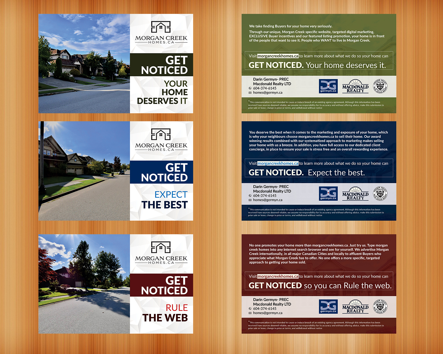 Postcard Design by ecorokerz for Macdonald Realty | Design #17583369