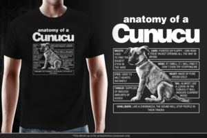 Anatomy of a Cunucu T-Shirt Design | Diseño de Camiseta por gekgrfx