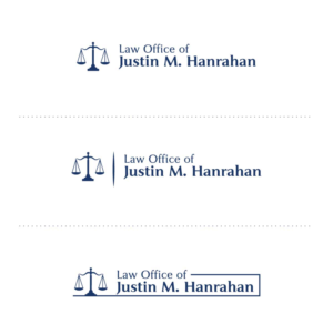 Law Office of Justin M. Hanrahan | Logo Design by eduard131