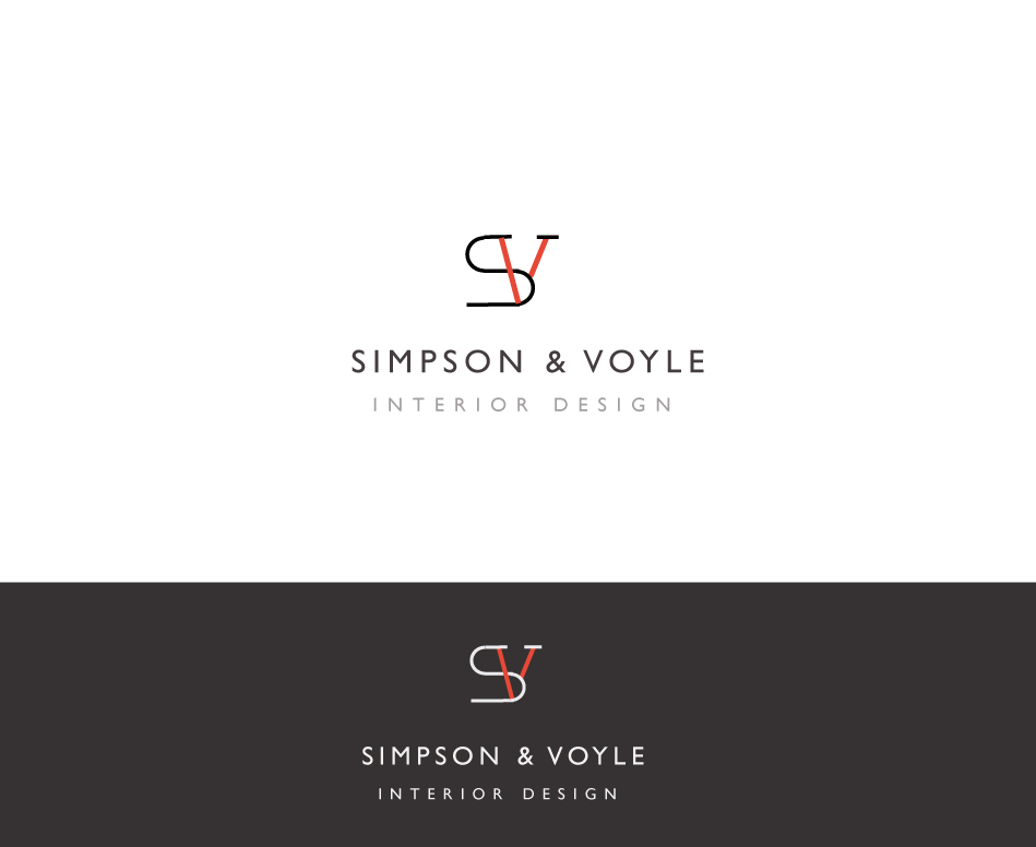 Design de Logo par Hiccups Design pour Simpson & Voyle Interior Design | Design #17367273