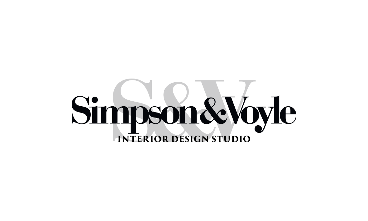Logo Design by trufya for Simpson & Voyle Interior Design | Design #17371273