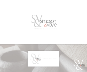 Design de Logo par Bittersweet pour Simpson & Voyle Interior Design | Design : #17360120