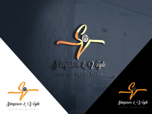Logo Design by Bia Artist for Simpson & Voyle Interior Design | Design: #17361636
