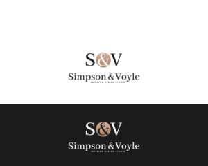 Logo Design by Atec for Simpson & Voyle Interior Design | Design: #17365768