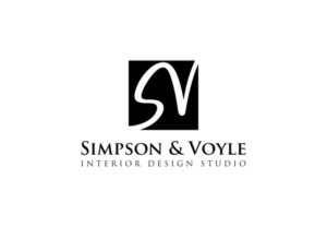 Logo Design by DoMadic for Simpson & Voyle Interior Design | Design: #17374047