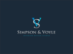 Logo Design by DoMadic for Simpson & Voyle Interior Design | Design: #17381042