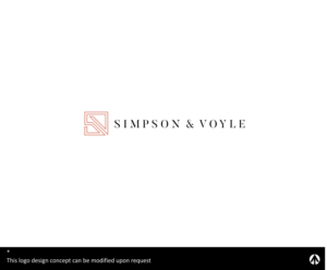 Logo Design by MBARO for Simpson & Voyle Interior Design | Design: #17372608
