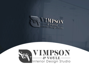 Logo Design by A S design @ for Simpson & Voyle Interior Design | Design: #17382214