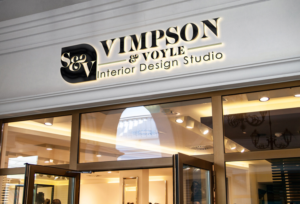 Logo Design by A S design @ for Simpson & Voyle Interior Design | Design: #17382215