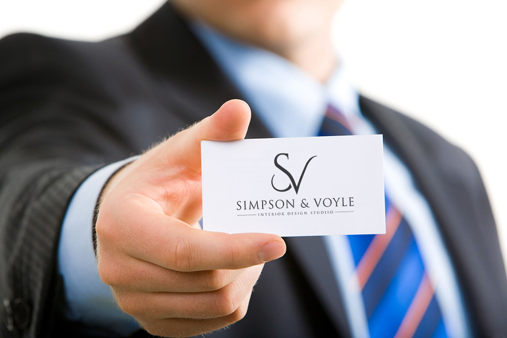 Logo Design by Deep Night for Simpson & Voyle Interior Design | Design #17358516