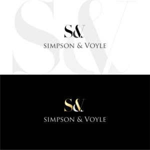 Logo Design by Muhammad Imran 3 for Simpson & Voyle Interior Design | Design: #17362003