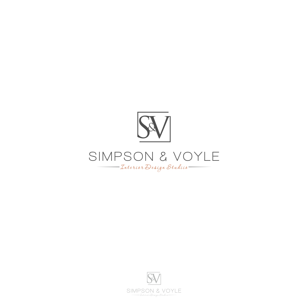 Logo Design by Basksh Designs for Simpson & Voyle Interior Design | Design #17360923