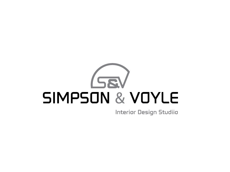 Logo Design by blueCreative2 for Simpson & Voyle Interior Design | Design #17367196