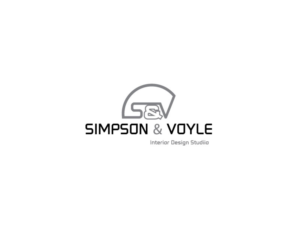 Logo Design by blueCreative2 for Simpson & Voyle Interior Design | Design: #17367204