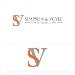 Logo Design by Joenet Jayawarna for Simpson & Voyle Interior Design | Design: #17368378