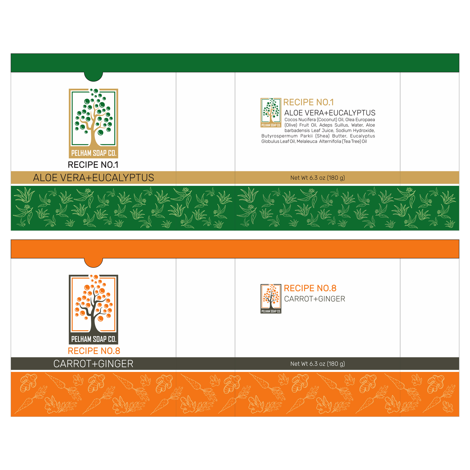 Packaging Design by Polina_pro for Pelham Soap Co. | Design #17432881