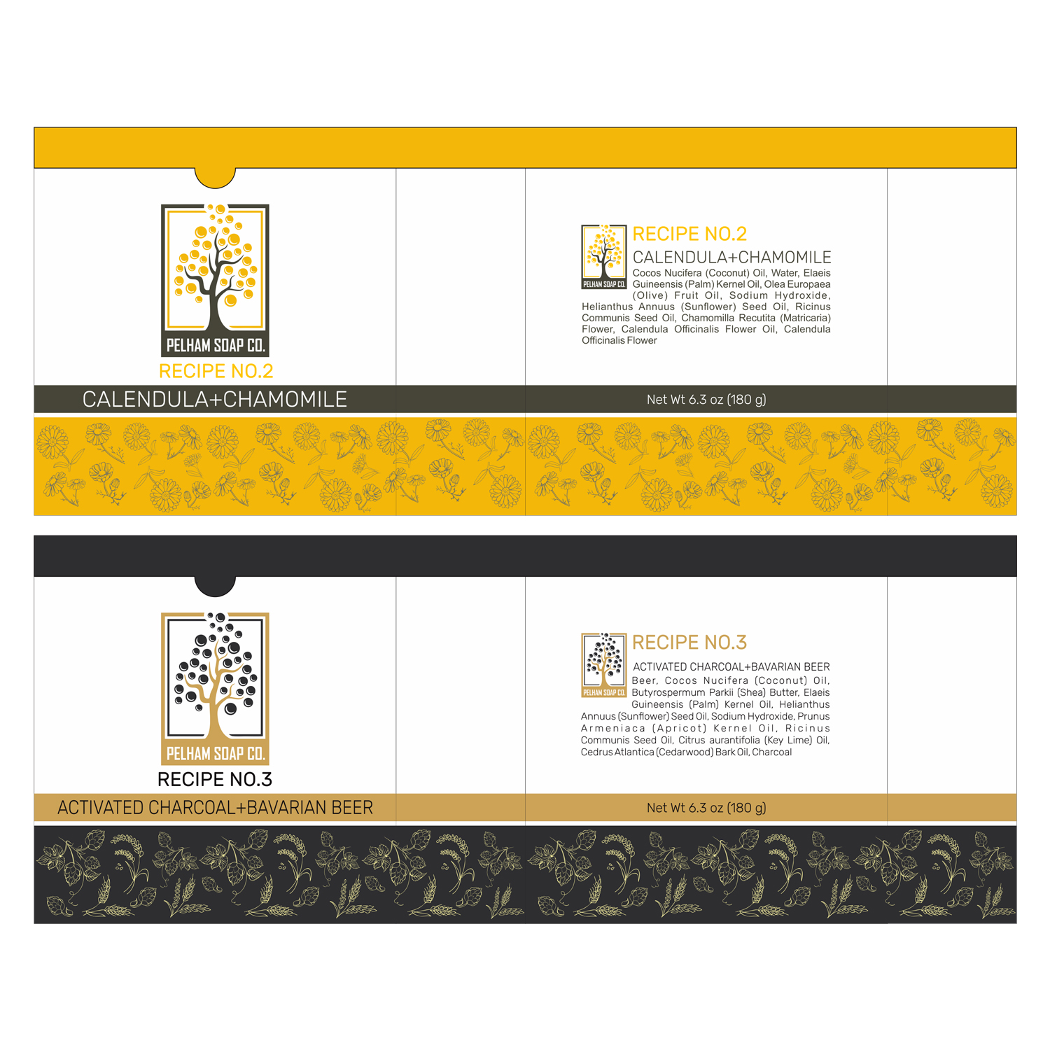 Packaging Design by Polina_pro for Pelham Soap Co. | Design #17432882
