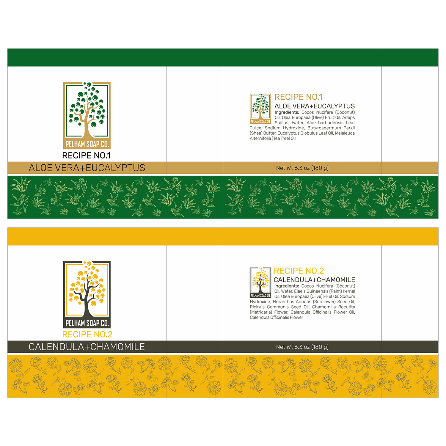 Packaging Design by Polina_pro for Pelham Soap Co. | Design #17443693