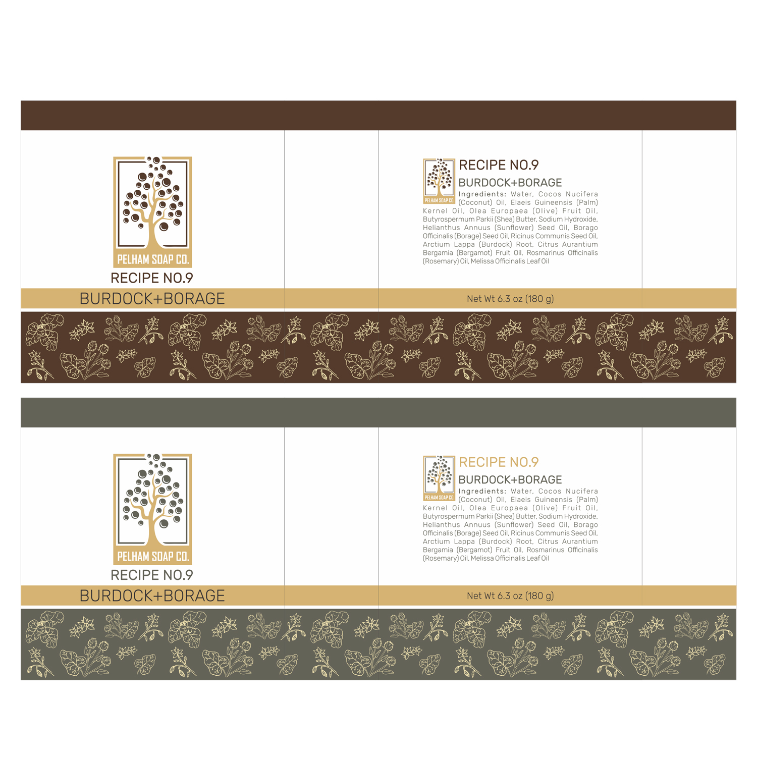 Packaging Design by Polina_pro for Pelham Soap Co. | Design #17462339