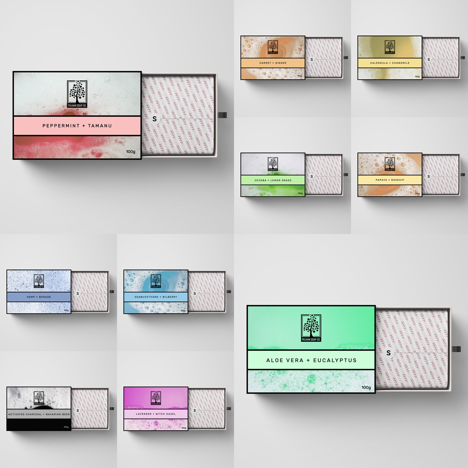 Packaging Design by alexandranique for Pelham Soap Co. | Design #17368665