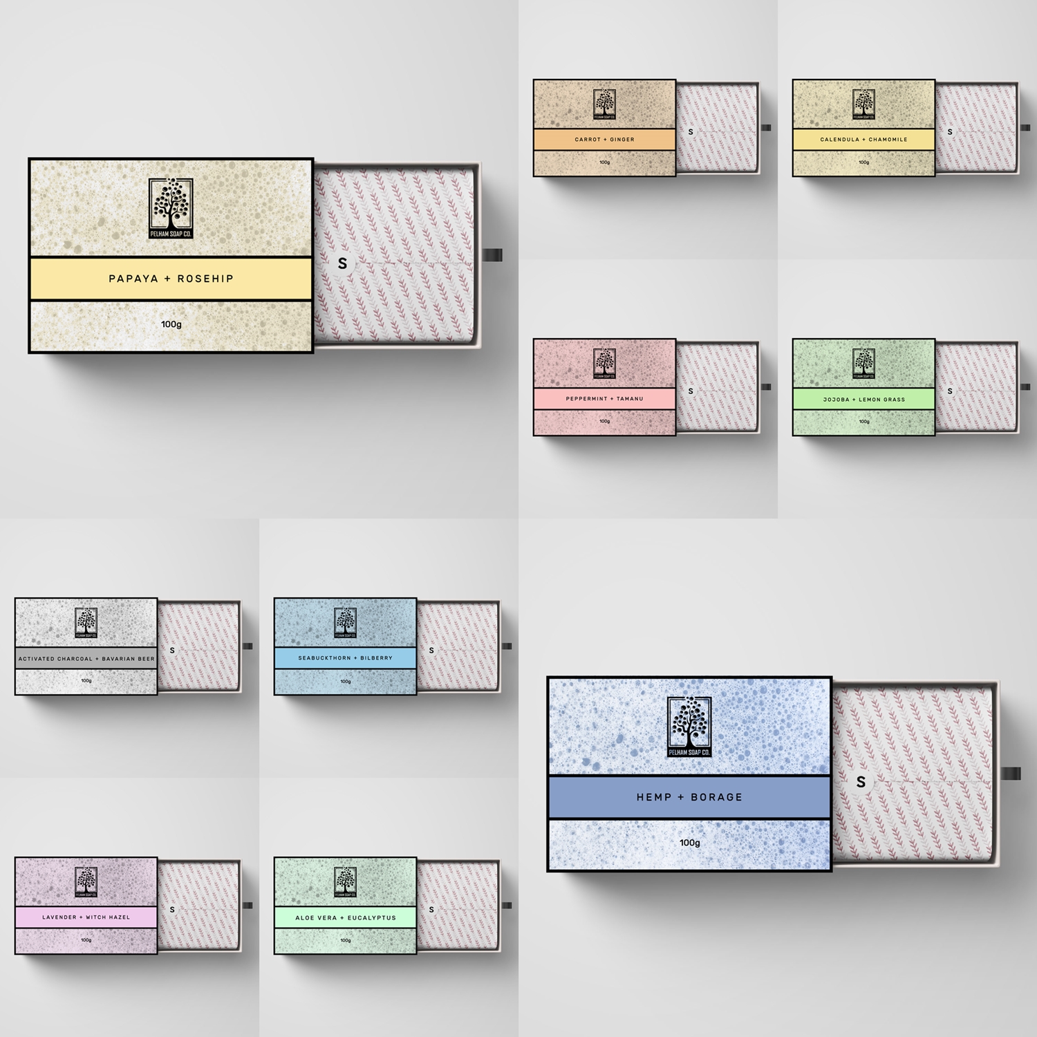 Packaging Design by alexandranique for Pelham Soap Co. | Design #17368875
