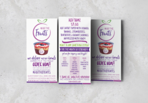 Flyer Design by Amber N. for What The Fruits | Design: #17397206