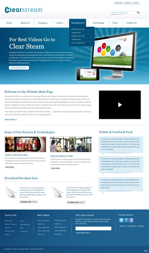 Web Design par pb pour ce projet | Design : #630161