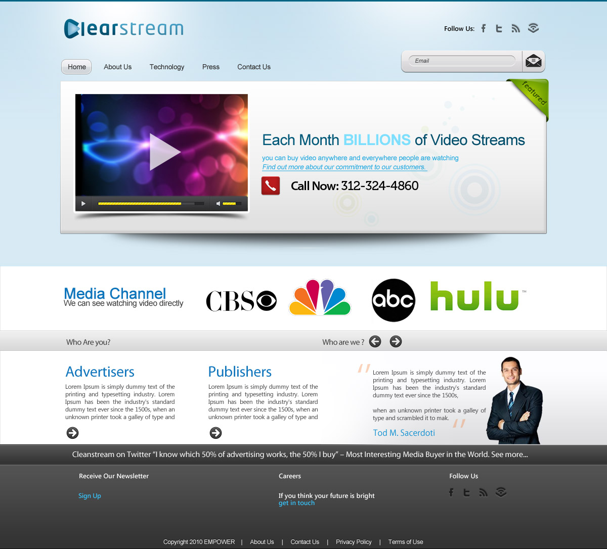 Web Design by OM for this project | Design #634081