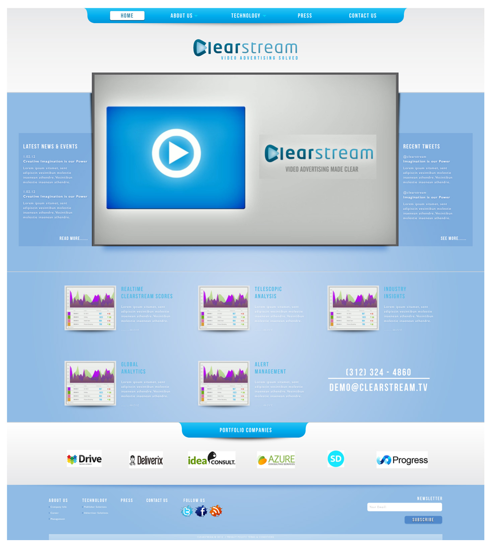 Web Design by His-P Design Studio for this project | Design #630865