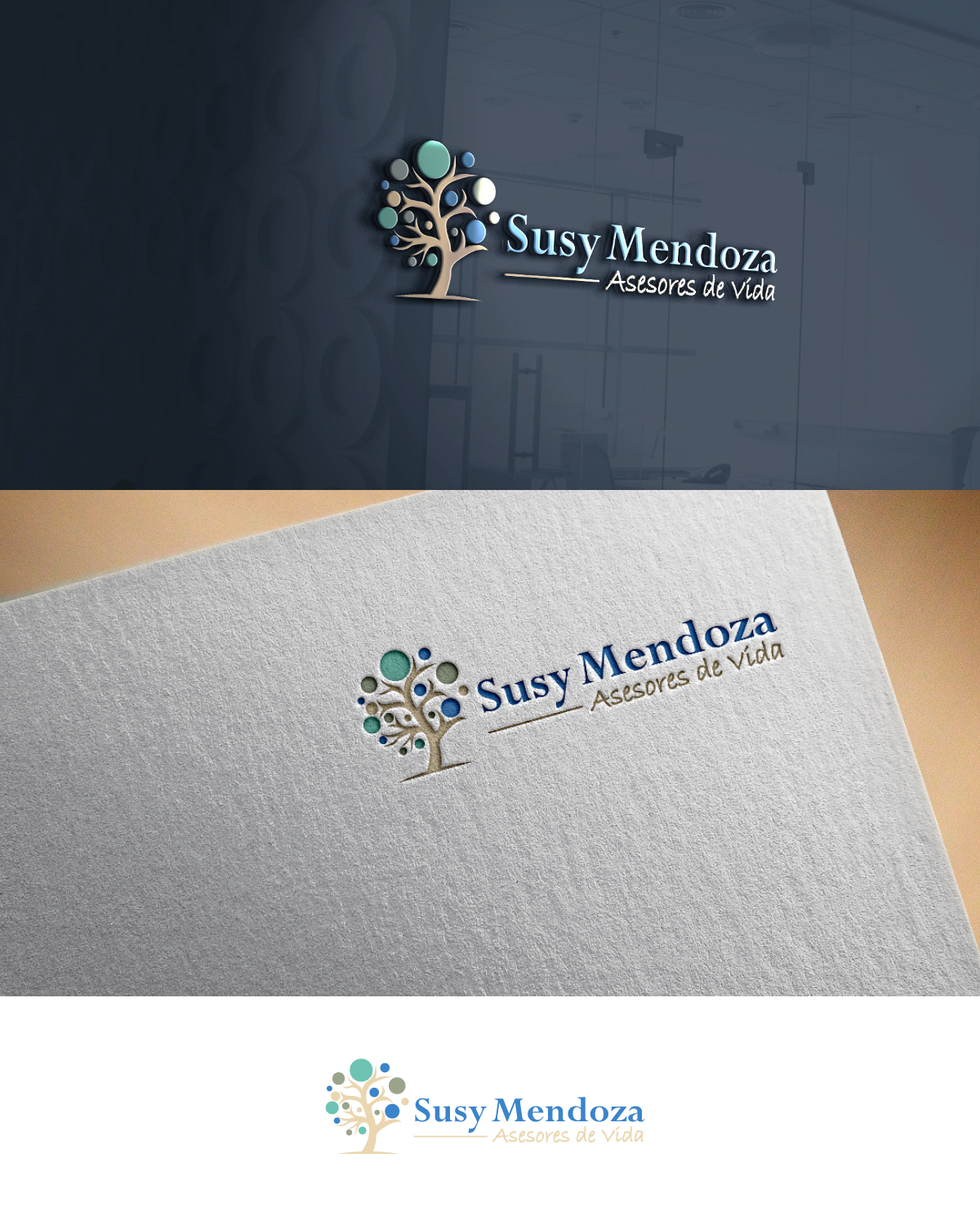 Logo Design by Anekaa for Susy Mendoza Asesores de Vida | Design #17360643