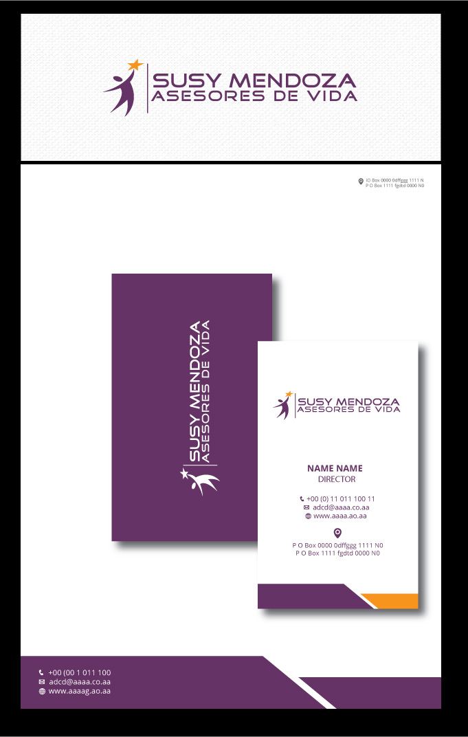 Logo Design by zebronicgraphic for Susy Mendoza Asesores de Vida | Design #17364885