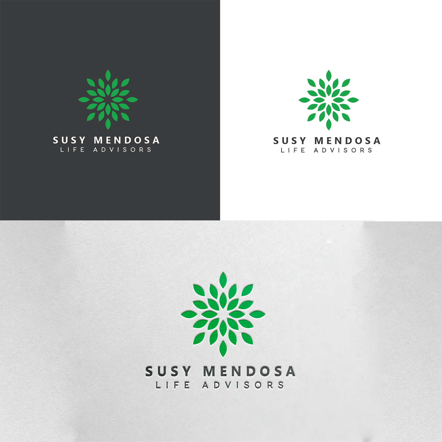 Logo Design by NA_DesignCrowd for Susy Mendoza Asesores de Vida | Design #17364539